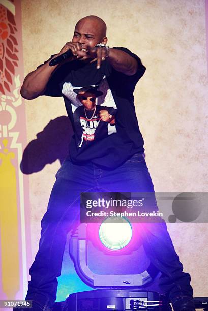 Rapper Sticky Fingaz of Onyx performs onstage at the 2009 VH1 Hip Hop Honors at the Brooklyn Academy of Music on September 23, 2009 in the Brooklyn...