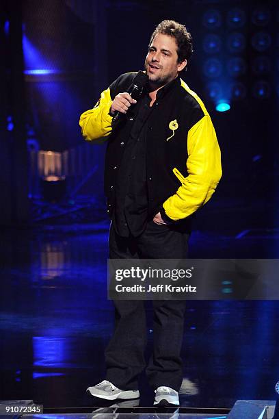 Director Brett Ratner onstage at the 2009 VH1 Hip Hop Honors at the Brooklyn Academy of Music on September 23, 2009 in the Brooklyn borough of New...