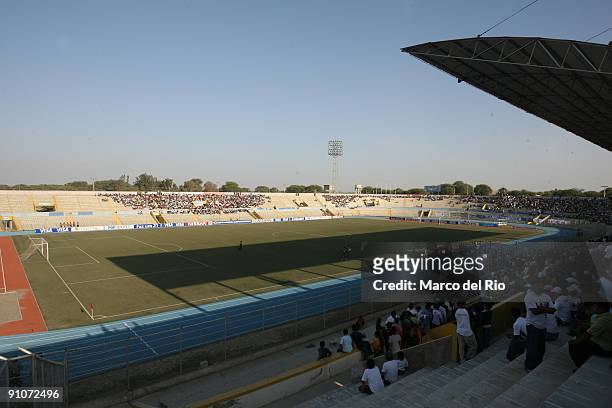 View of the Stadium during the Copa Nissan Sudamericana 2009 at Miguel Grau stadium on September 23, 2009 in Piura, Peru.