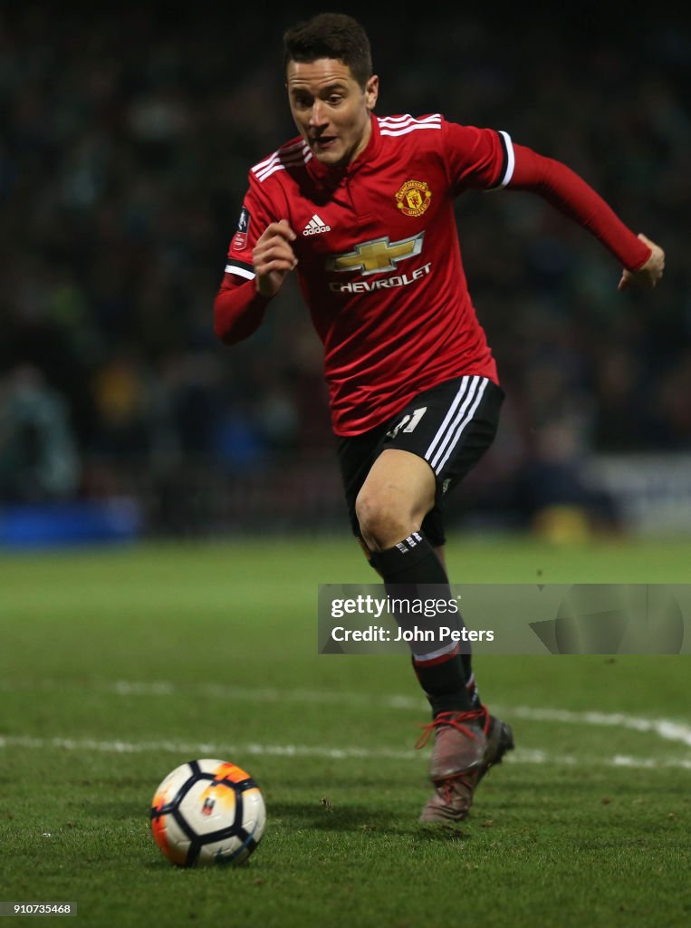 Yeovil Town v Manchester United - The Emirates FA Cup Fourth Round