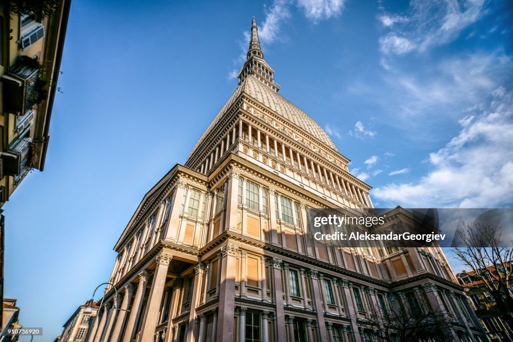 Mole Antonelliana Building in Turin, Italy