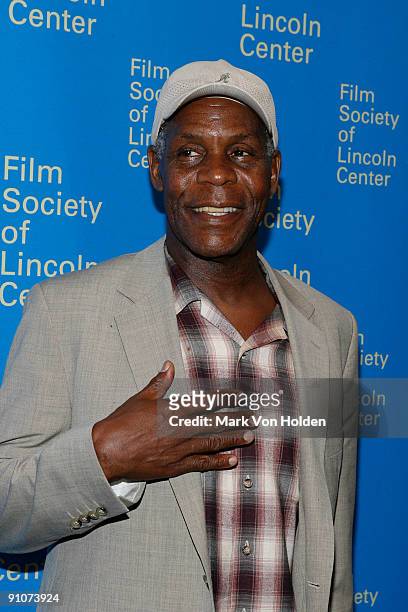 Actor Danny Glover attends the "South of the Border" premiere at the Walter Reade Theater on September 23, 2009 in New York City.