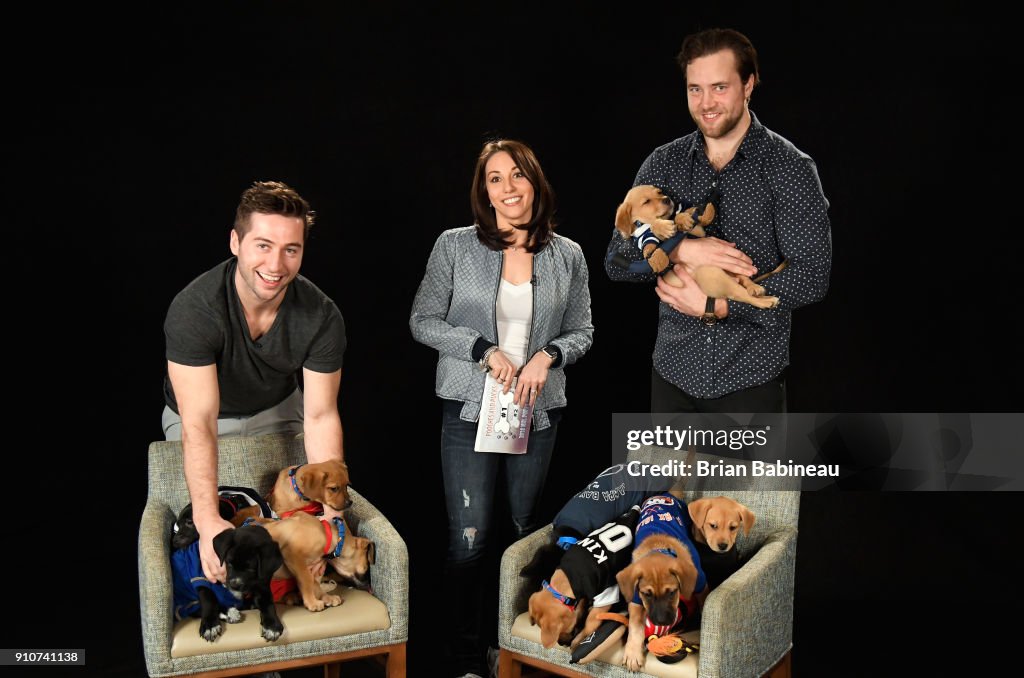 2018 NHL All-Star - Players & Puppies