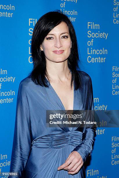 CuCu Diamantes attends the "South of the Border" premiere at the Walter Reade Theater on September 23, 2009 in New York City.