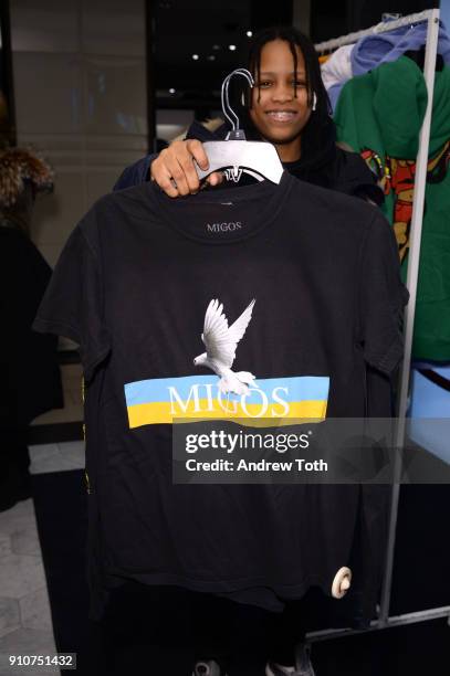 General view of atmosphere during the Migos collection launch at MUSIC IS UNIVERSAL, Bloomingdale's exclusive partnership with Universal Music Group...