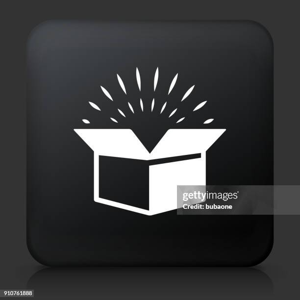 27 Open Box Black Background High Res Illustrations - Getty Images