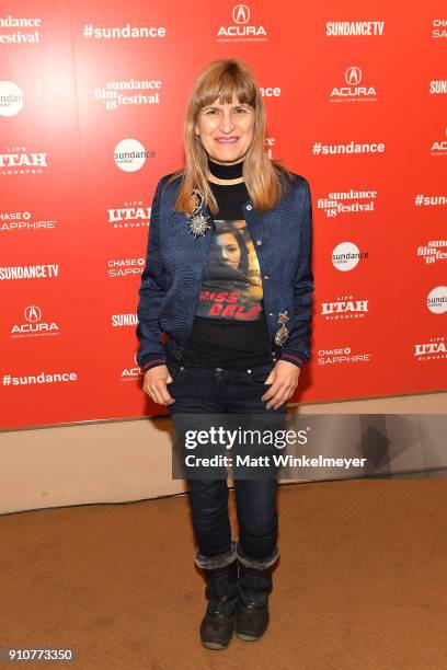 Catherine Hardwicke attends the Sundance Film Festival Power of Story Panel Indies Go Hollywood at Egyptian Theatre on January 26, 2018 in Park City,...