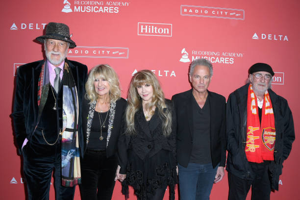 NY: 60th Annual GRAMMY Awards - MusiCares Person Of The Year Honoring Fleetwood Mac - Arrivals