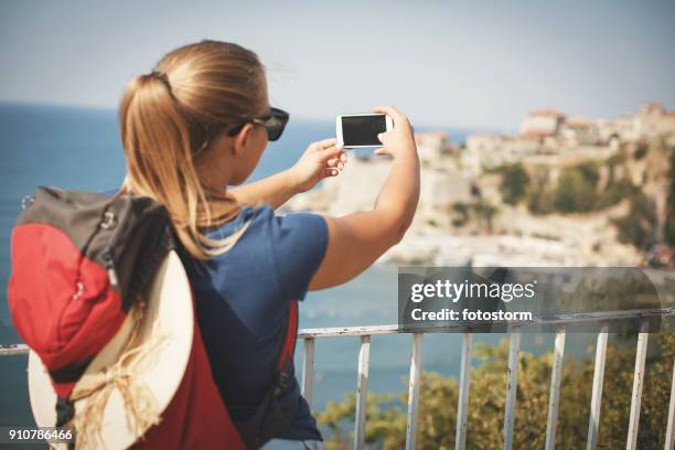 photographing the adriatic coast - ulcinj stock pictures, royalty-free photos & images