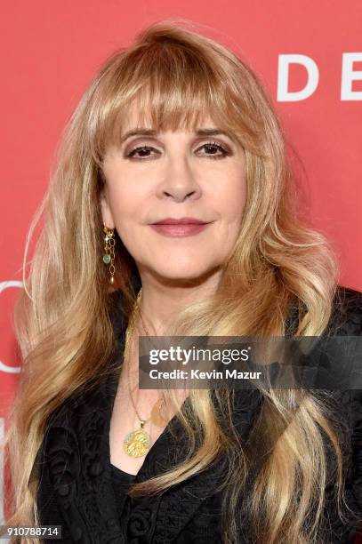 Honoree Stevie Nicks of music group Fleetwood Mac attends MusiCares Person of the Year honoring Fleetwood Mac at Radio City Music Hall on January 26,...