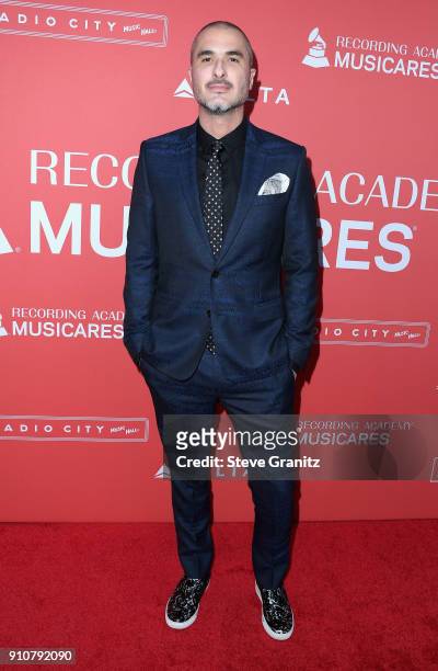 Zane Lowe attends MusiCares Person of the Year honoring Fleetwood Mac at Radio City Music Hall on January 26, 2018 in New York City.