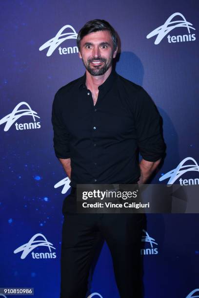 Goran Ivanisevic attends the annual Legends Lunch on day 13 of the 2018 Australian Open at Melbourne Park on January 27, 2018 in Melbourne,...