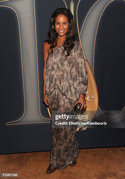 Joy Bryant attends the 10th Anniversary celebration of J'adore at The Standard Hotel on September 23, 2009 in New York City