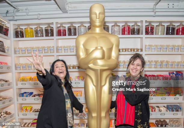Film Director Barbara Kopple and Film Preservationist Heather Linville attend The Academy of Motion Picture Arts & Sciences & Metrograph Host "The...