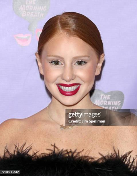 Host Jackie Oshry attends "The Morning Breath" event at Build Studio on January 26, 2018 in New York City.