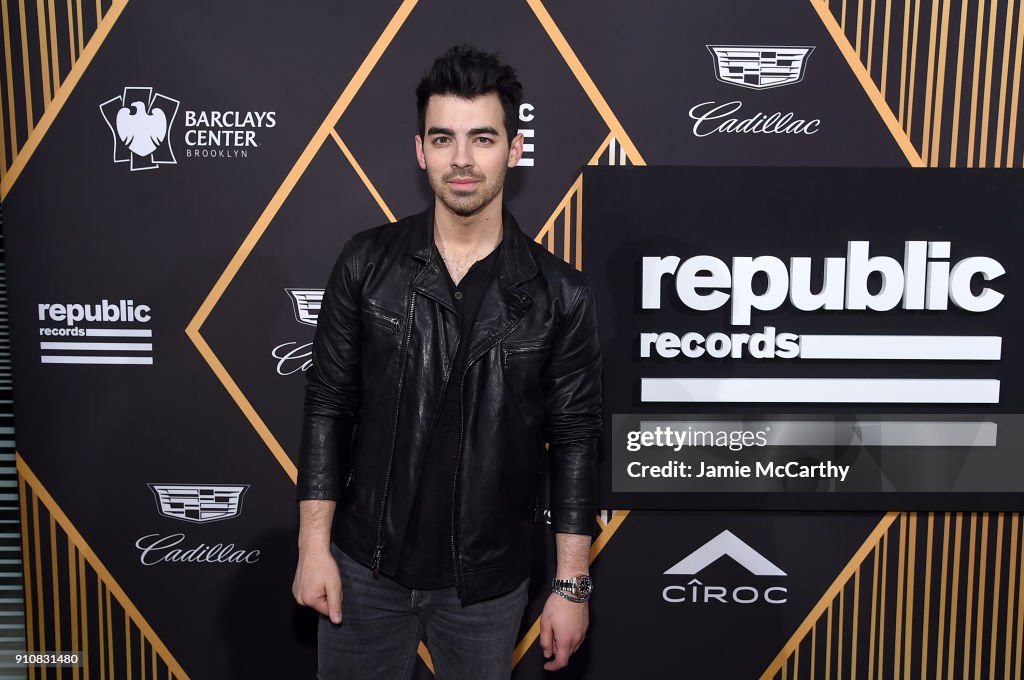 Republic Records Celebrates the GRAMMY Awards in Partnership with Cadillac, Ciroc and Barclays Center - Red Carpet