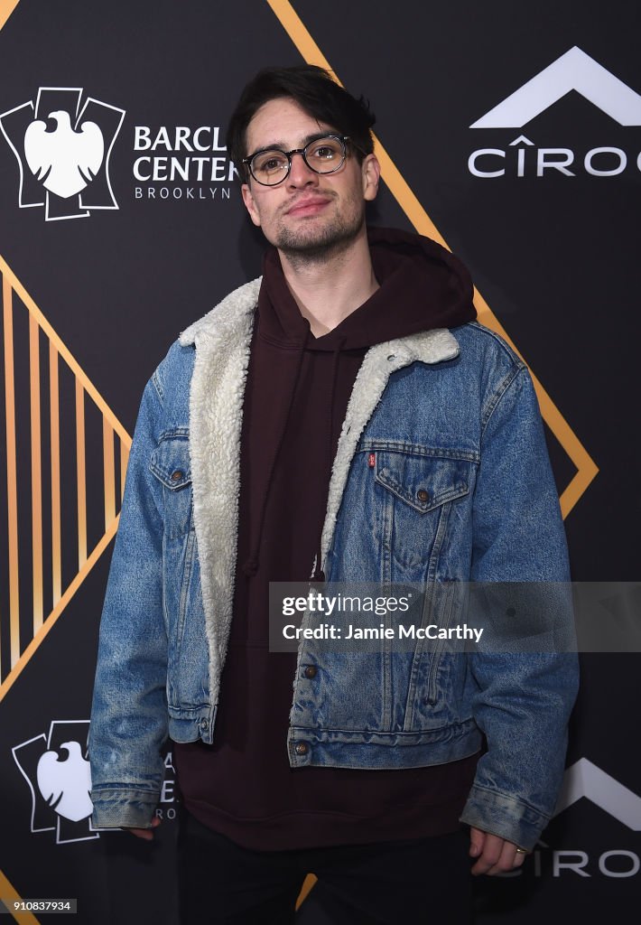 Singer Brendon Urie of Panic! at the Disco attends Republic Records ...