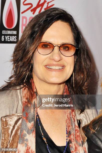 Linda Wallem arrives at 6th Annual She Rocks Awards at House Of Blues on January 26, 2018 in Anaheim, California.