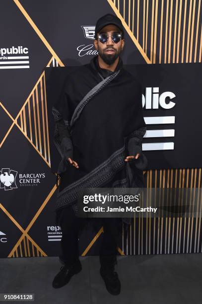 Actor Camryn Howard attends Republic Records Celebrates the GRAMMY Awards in Partnership with Cadillac, Ciroc and Barclays Center at Cadillac House...