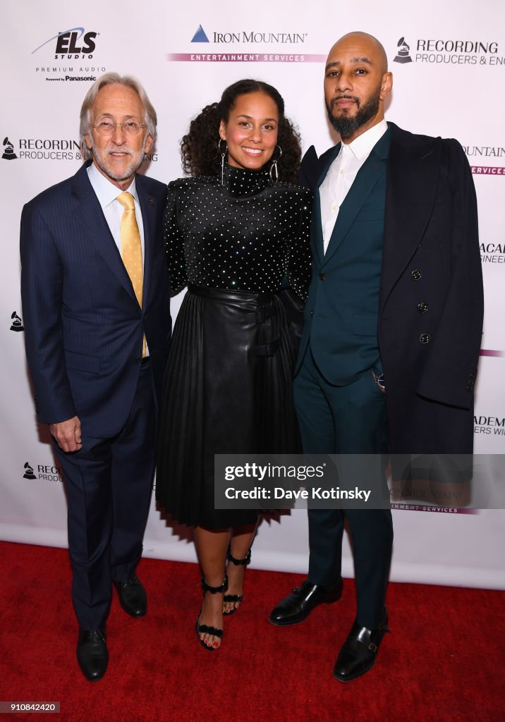 60th Annual GRAMMY Awards - Producers And Engineers Wing 11th Annual GRAMMY Week Event Honoring Swizz Beatz And Alicia Keys
