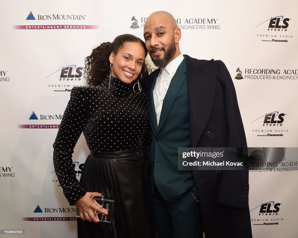 60th Annual GRAMMY Awards - Producers And Engineers Wing 11th Annual GRAMMY Week Event Honoring Swizz Beatz And Alicia Keys