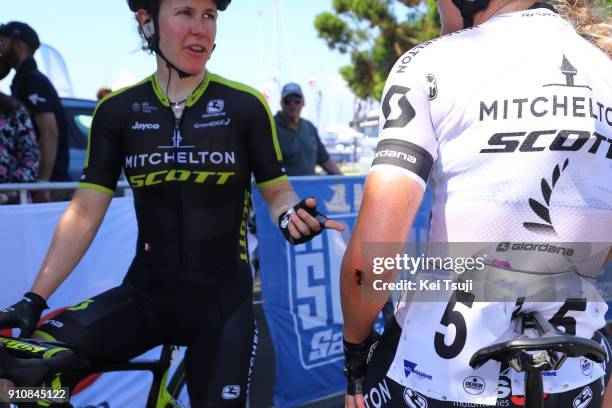 4th Cadel Evans Great Ocean Road Race 2018 / Women Georgia WILLIAMS / Injury / Geelong Waterfront - Geelong Waterfront / Women / Deakin University /