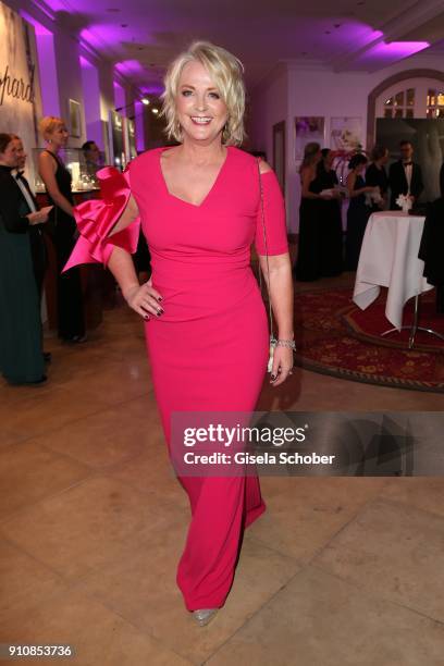 Ulla Kock am Brink during the Semper Opera Ball 2018 reception at Hotel Taschenbergpalais near Semperoper on January 26, 2018 in Dresden, Germany.