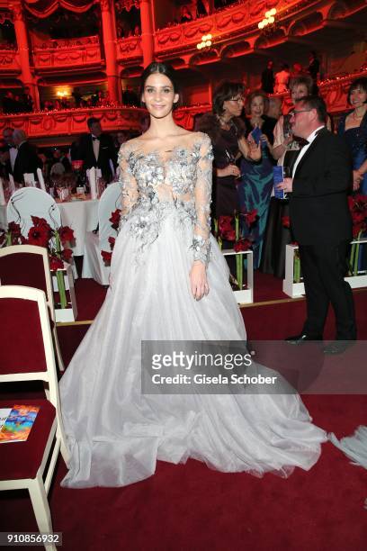 Betty Taube during the Semper Opera Ball 2018 at Semperoper on January 26, 2018 in Dresden, Germany.