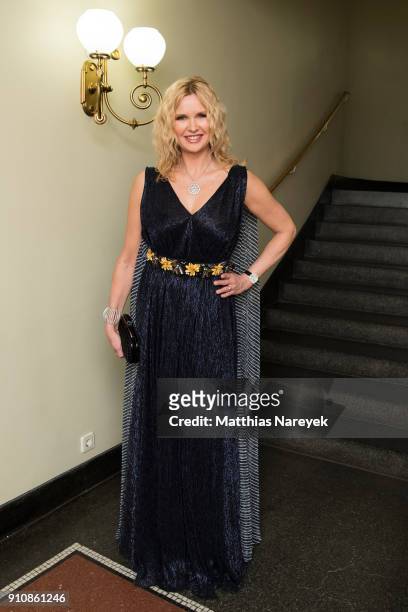 Veronica Ferres during the Semper Opera Ball 2018 at Semperoper on January 26, 2018 in Dresden, Germany.