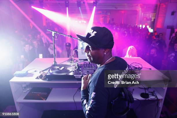 Grandmaster Flash performs during YouTube brings the BOOM BAP BACK to New York City with Lyor Cohen, Nas, Grandmaster Flash, Q-Tip, Chuck D and Fab 5...