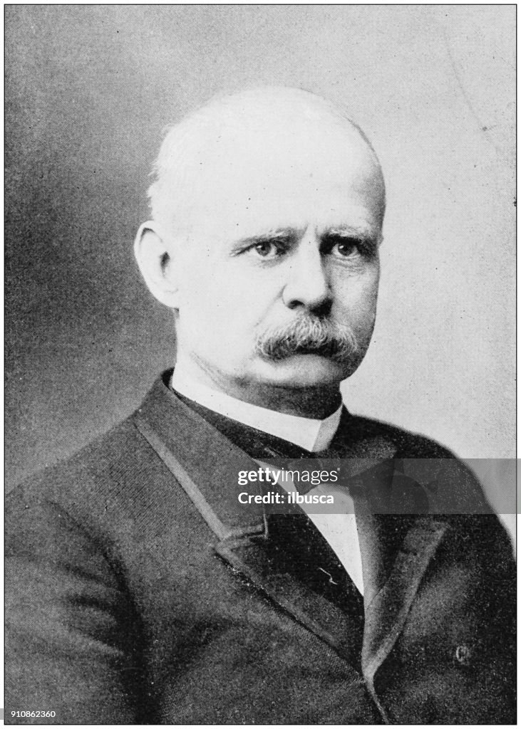Antique photograph of people from the World: Adlai E Stevenson