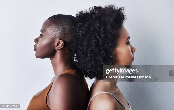 no one is you and that’s why you’re beautiful - natural hair model stock pictures, royalty-free photos & images