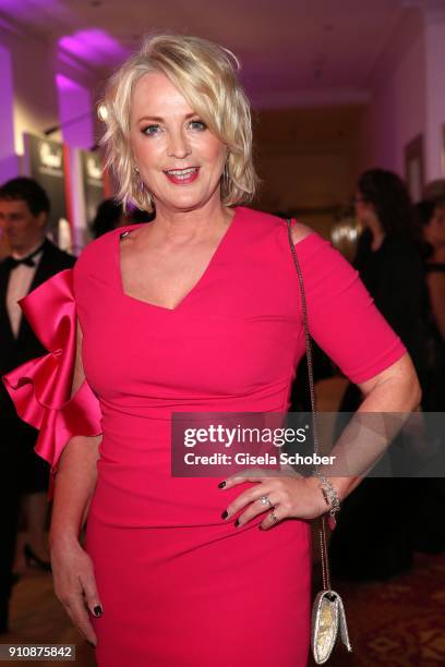 Ulla Kock am Brink during the Semper Opera Ball 2018 reception at Hotel Taschenbergpalais near Semperoper on January 26, 2018 in Dresden, Germany.