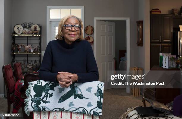 Gloria Gardner photographed in her home in Rockville, Maryland on January 24, 2017. She is very familiar with the Green Book and has a copy. The...