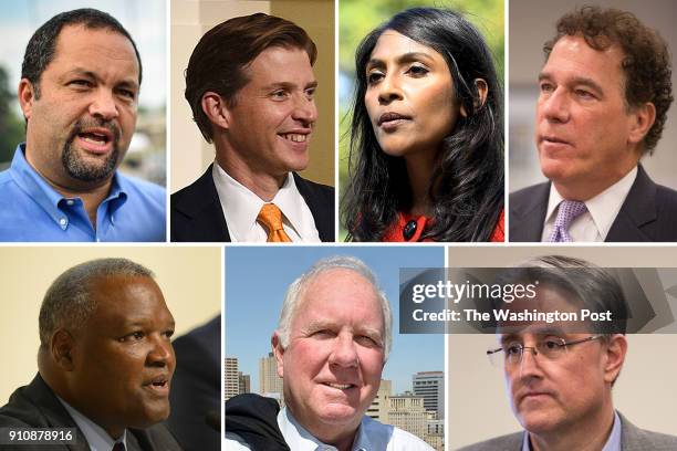 Ben Jealous, former head of the NACCP, campaigns on Tuesday, August 1 at Delta Community Center in Baltimore, MD. ------TOP ROW SECOND FROM LEFT...