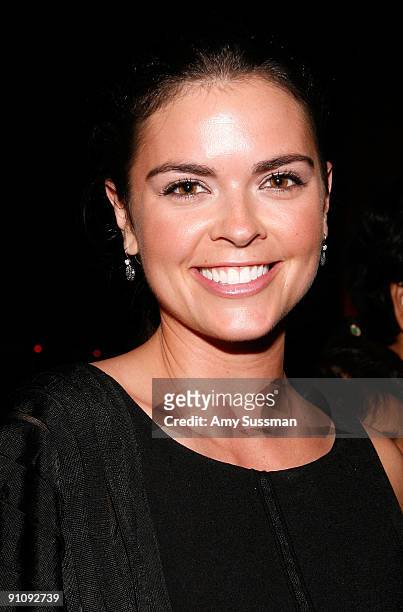 Katie Lee Joel attends the 4th Important Dinner for Women hosted by HM Queen Rania Al Abdullah, Wendi Murdoch and Indra Nooyi at Cipriani 42nd Street...