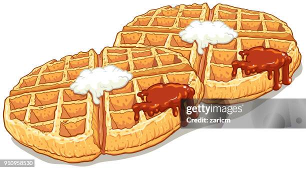 ilustraciones, imágenes clip art, dibujos animados e iconos de stock de ilustración de vector de waffle shirt - waffle