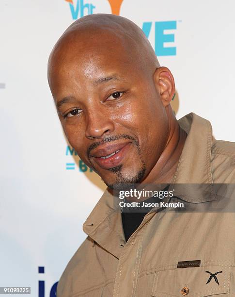 Rapper Warren G attends the 2009 VH1 Hip Hop Honors after party to benefit the VH1 Save The Music Foundation at One Hanson Place on September 23,...