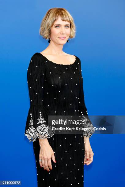 Kristen Wiig attends the 'Downsizing' photocall during the 74th Venice Film Festival on August 30, 2017 in Venice, Italy. EDITORS NOTE: Image has...