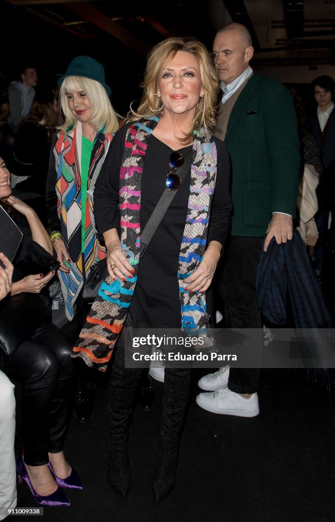 Day 3 - Celebrities - Mercedes Benz Fashion Week Madrid - January 2018