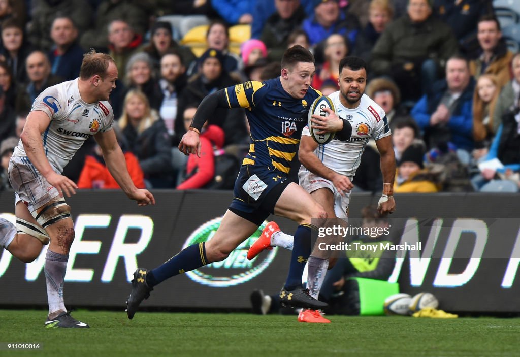 Worcester Warriors v Exeter Chiefs - Anglo-Welsh Cup