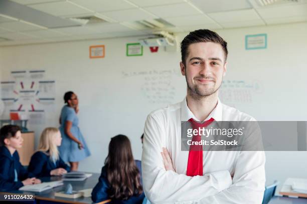 teaching assistant - school tie stock pictures, royalty-free photos & images