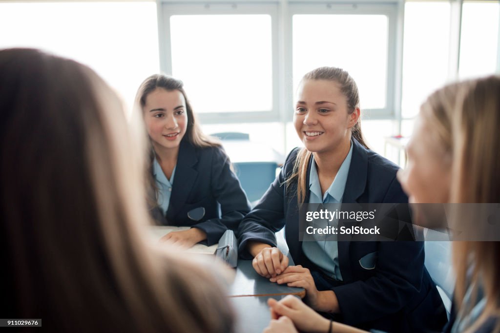 Course Talking Talking During Class High-Res Stock Photo - Getty Images