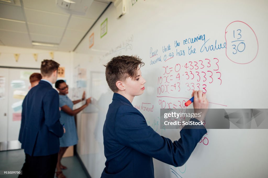 Intelligent Teenage Girl