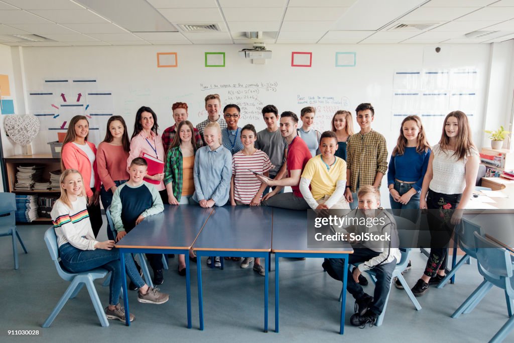 Group Photo at School