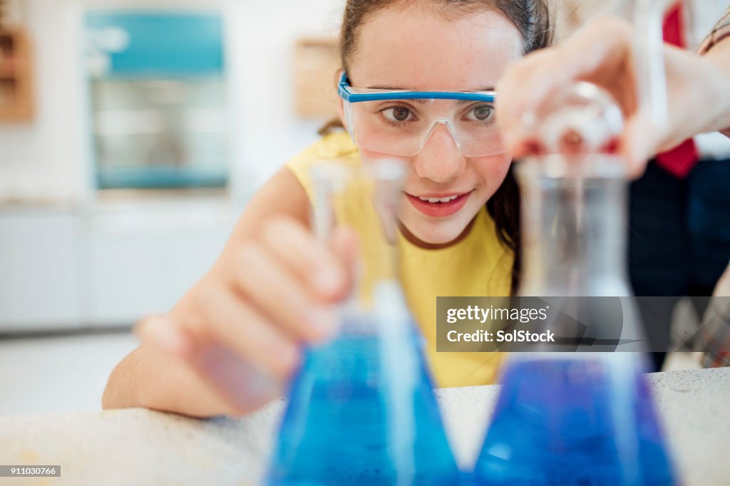 Chemie-Experiment
