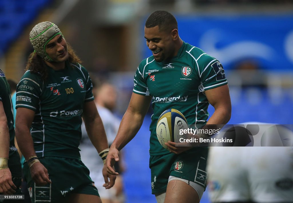 London Irish v Wasps - Anglo-Welsh Cup