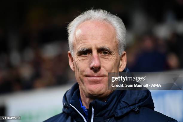 Mick McCarthy manager / head coach of Ipswich Town during the Sky Bet Championship match between Ipswich Town and Wolverhampton at Portman Road on...