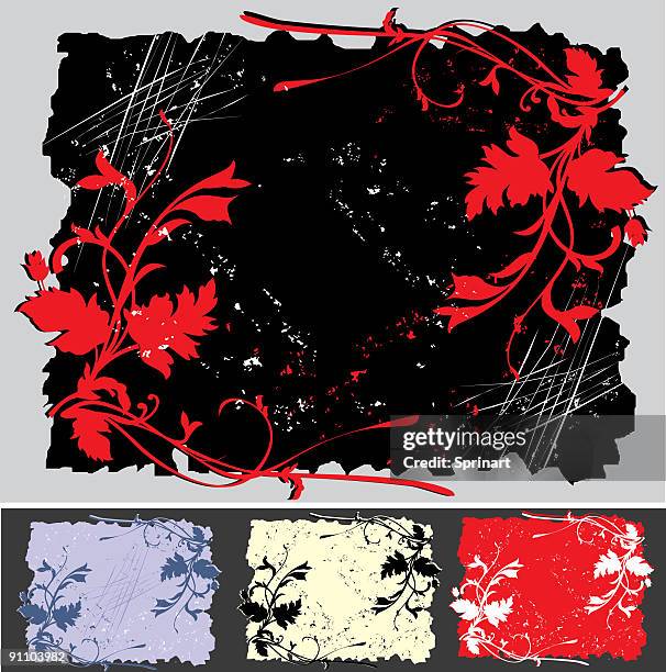 pattern - twisted tree stock illustrations