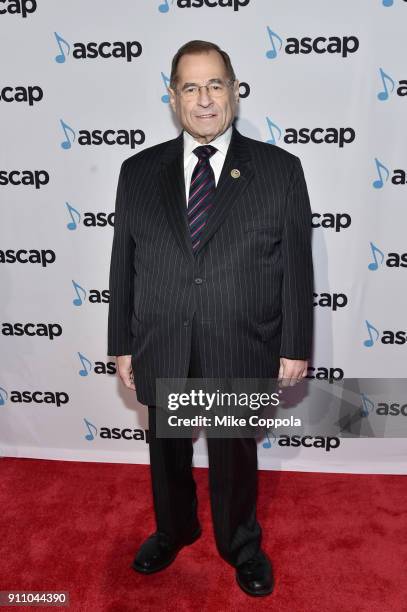 Rep. Jerrold Nadler attends the 2018 ASCAP Grammy Nominees Reception at Top of The Standard Hotel on January 27, 2018 in New York City.